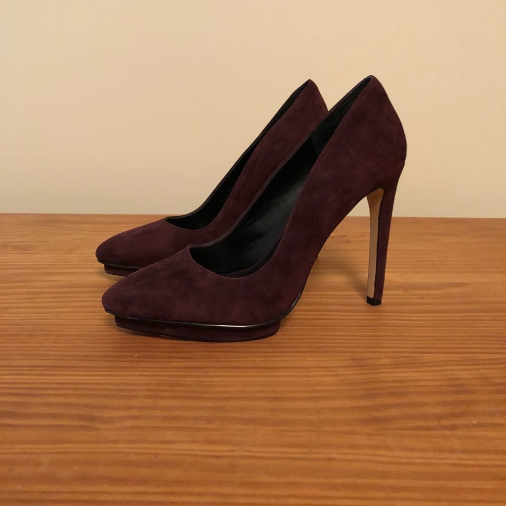 Purple Pump Heels